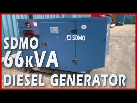 SDMO Diesel Generator 66kVA – XP65322 Test #perkins | #fgwilson Authorised Dealer