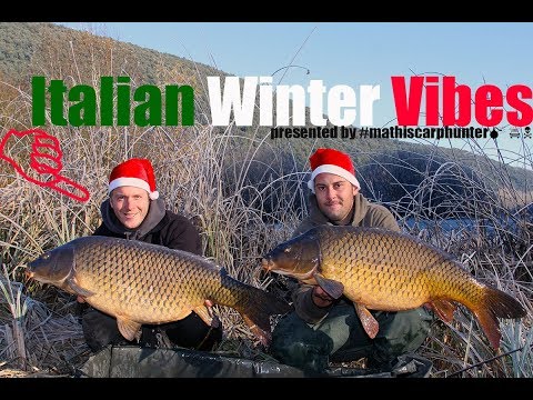 Carpfishing at Italy's famous venues "Italian Winter Vibes" Karpfenangeln im Winter