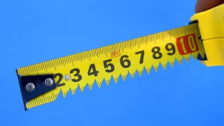 Hidden Features of Tape Measure That You Don't Know