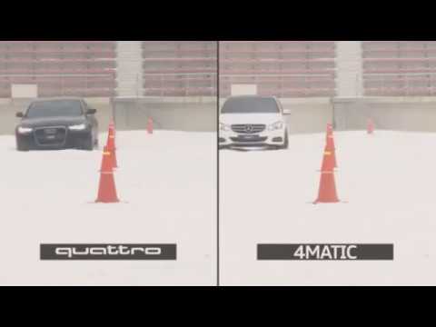 Audi Quattro Vs. BMW xDrive & Mercedes 4Matic