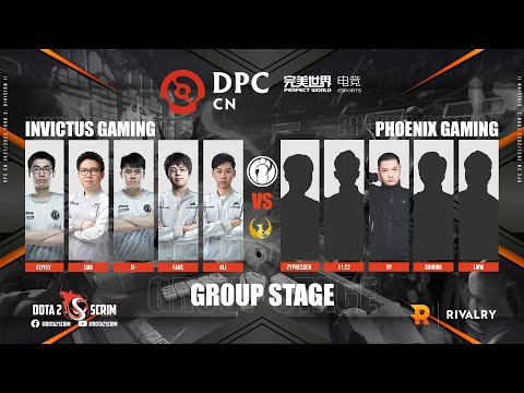 Invictus Gaming vs Phoenix Gaming - DPC CN 2021/22 Tour 2: Division II - Group Stage - B03