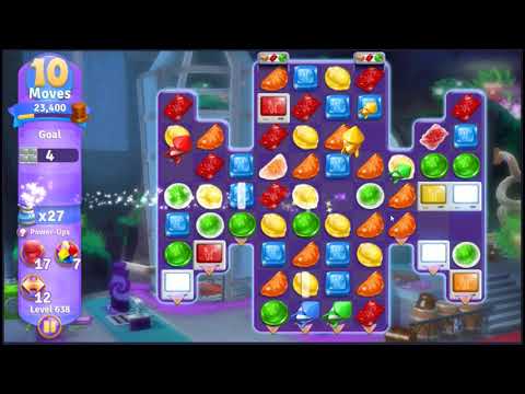 Wonka's World of Candy Level 638 - NO BOOSTERS + FULL STORY 🍫 | SKILLGAMING ✔️