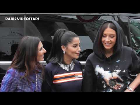 Adèle Exarchopoulos, Leïla Bekhti, Géraldine Nakache @ Paris Fashion Week 23 janvier 2022 Rabanne