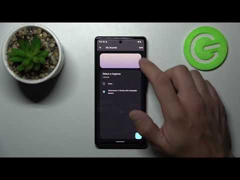 How to Set Custom Ringtone on Google Pixel 6a - Change Default Ringtone