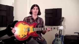 Video thumbnail for Ibanez Artstar and Artcore Comparison Demo AS153 and AM73 Jazzbox by 6-String