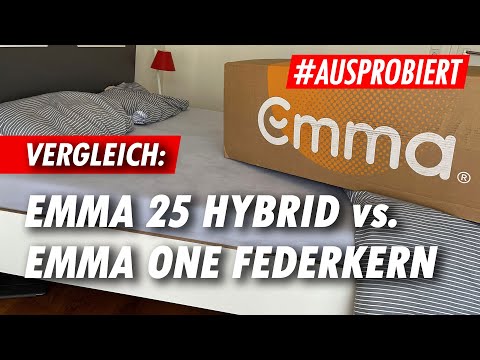 EMMA ONE FEDERKERN oder EMMA 25 HYBRID? 🔴 Kritischer Vergleich ✅