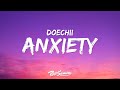 Doechii ANXIETY Lyrics Solo Version Somebody S Watching Me It S My Anxiety