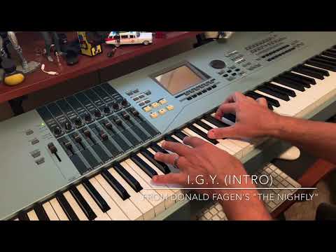 I.G.Y. (Intro) #donaldfagen #rhodespiano #synthesizers #steelydan #yamahamotif
