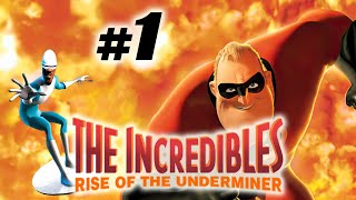 The Incredibles: Rise of the Underminer - Part 1 - Super Hero Buddies