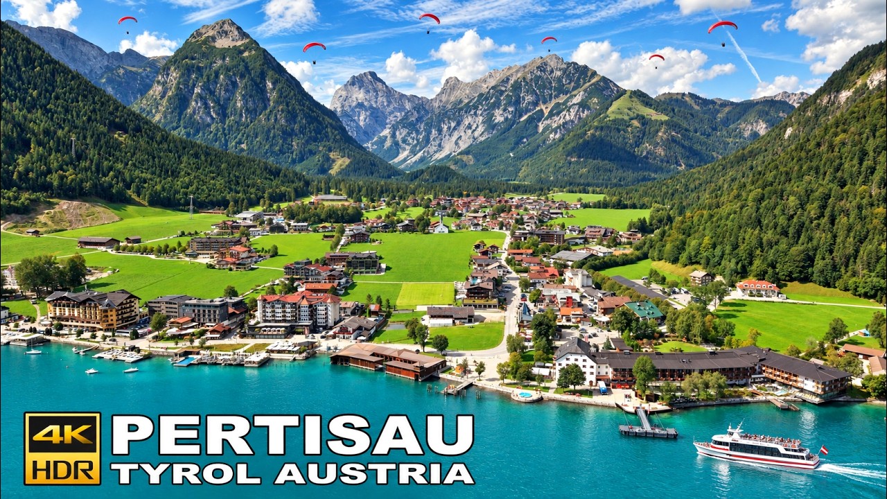 Pertisau Am Achensee  🇦🇹 Austria’s Most Beautiful Alpine Lake In Tyrol 4K 60 fps