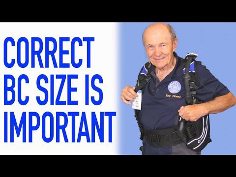 Correct BC Size Is Important - Scuba Tech Tips: S17E19