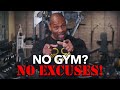 NO GYM? NO EXCUSES! Living Your Champion Life From Home