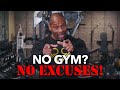 NO GYM? NO EXCUSES! Living Your Champion Life From Home