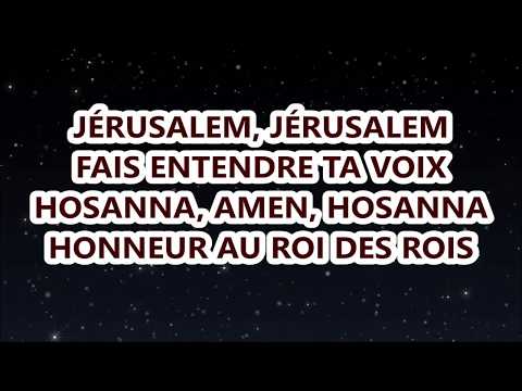 Sylvanie Pierre-Louis - Jérusalem Lyrics (Pawòl)