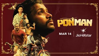 Ponman official tamil trailer basil joseph sajin gopu lijomol jiohotstar march 14