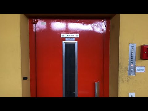 Original 1965 Stahl traction Elevator at Stuttgart-Vaihingen