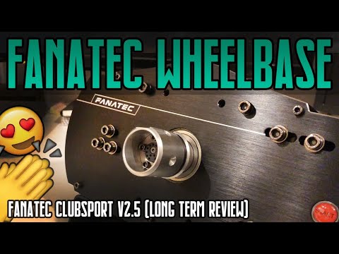 FANATEC Clubsport v2.5 Wheelbase Long Term REVIEW 😍👏 (Unboxing & Installation to Playseat Challenge)