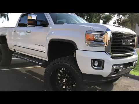 2017 GMC 2500 bds suspension 6.5" lift kit 22x12 hostile fury wheels 37/1350/22 toyo mt tires