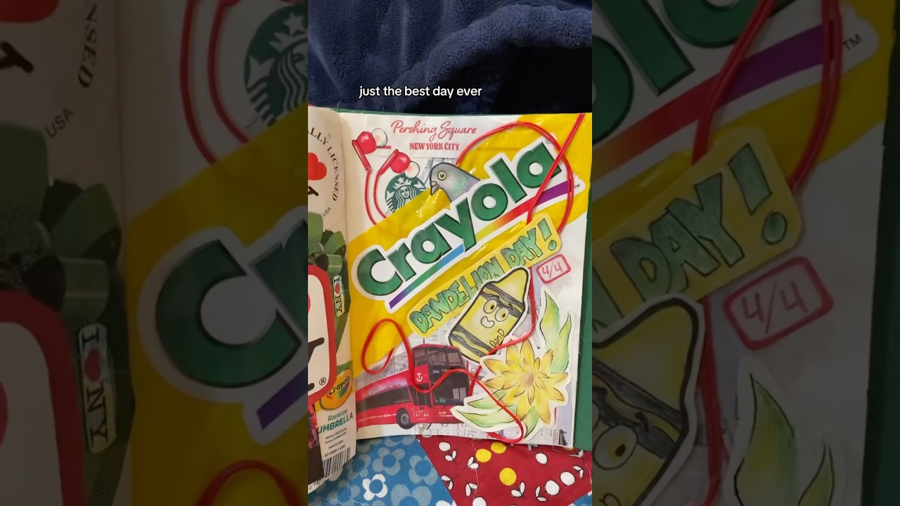 My NYC Junk Journal Entries!! #dandelioncrayon #junkjournal