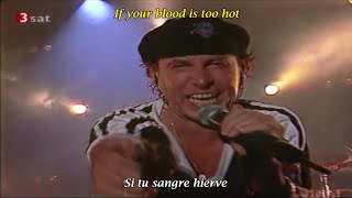 Scorpions - BLOOD TOO HOT (Music Video) | Subtitulado en ESPAÑOL &amp; LYRICS