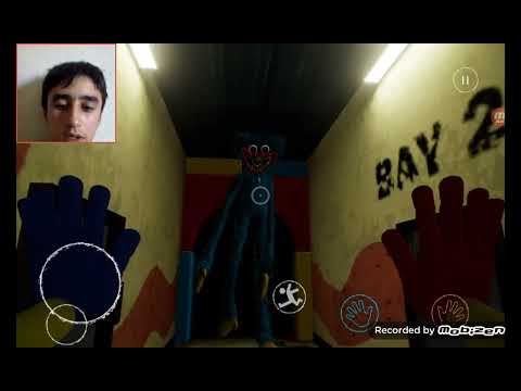 poppy playtime chapter 1 huggy wuggy'den kaçış sahnesi ( izle)