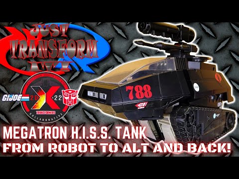 JUST TRANSFORM IT!: Transformers/G.I. Joe Megatron H.I.S.S. Tank