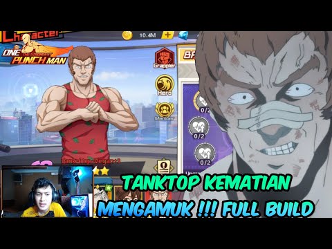 ALL OUT BUILD TANKTOP VEGETARIAN , DAMAGE NYA BERAPA NIH  ??? - OPM The Strongest