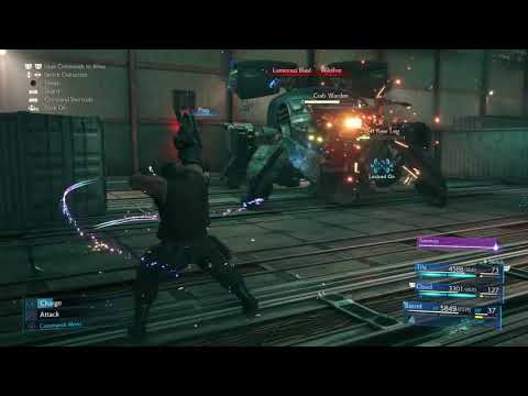 FF7 Remake: Crab Warden Boss (Hard Mode)