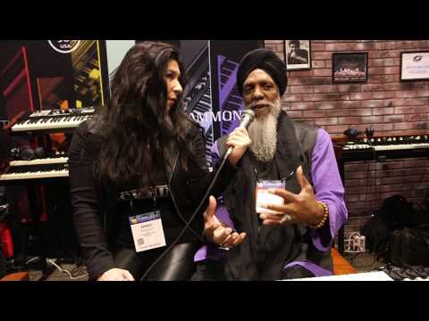 HTV 2017 - Dr  Lonnie Smith and the Hammond organ XK-5 at the Winter NAMM Show