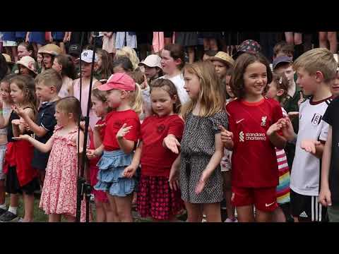 Marlow Schools Choir at the Marlow Town Regatta 2023
