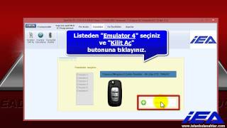 "EMÜLATÖR: 4" (46 Çip - Pcf 7961)  KİLİT AÇMA İŞLEMİ