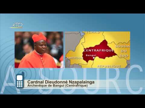 Hopital pédiatrique de Bangui : interview du cardinal Nzapalainga
