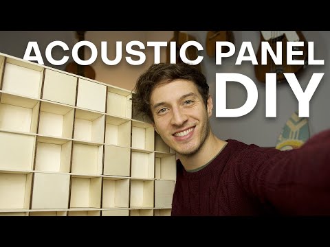 DIY Acoustic Panel - QRD Diffuser