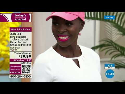 HSN | Nina Leonard Fashions 06.08.2023 - 04 AM