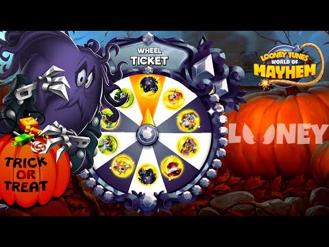 5x Ticket Wheel & Trick or Treat - Looney Tunes World of Mayhem