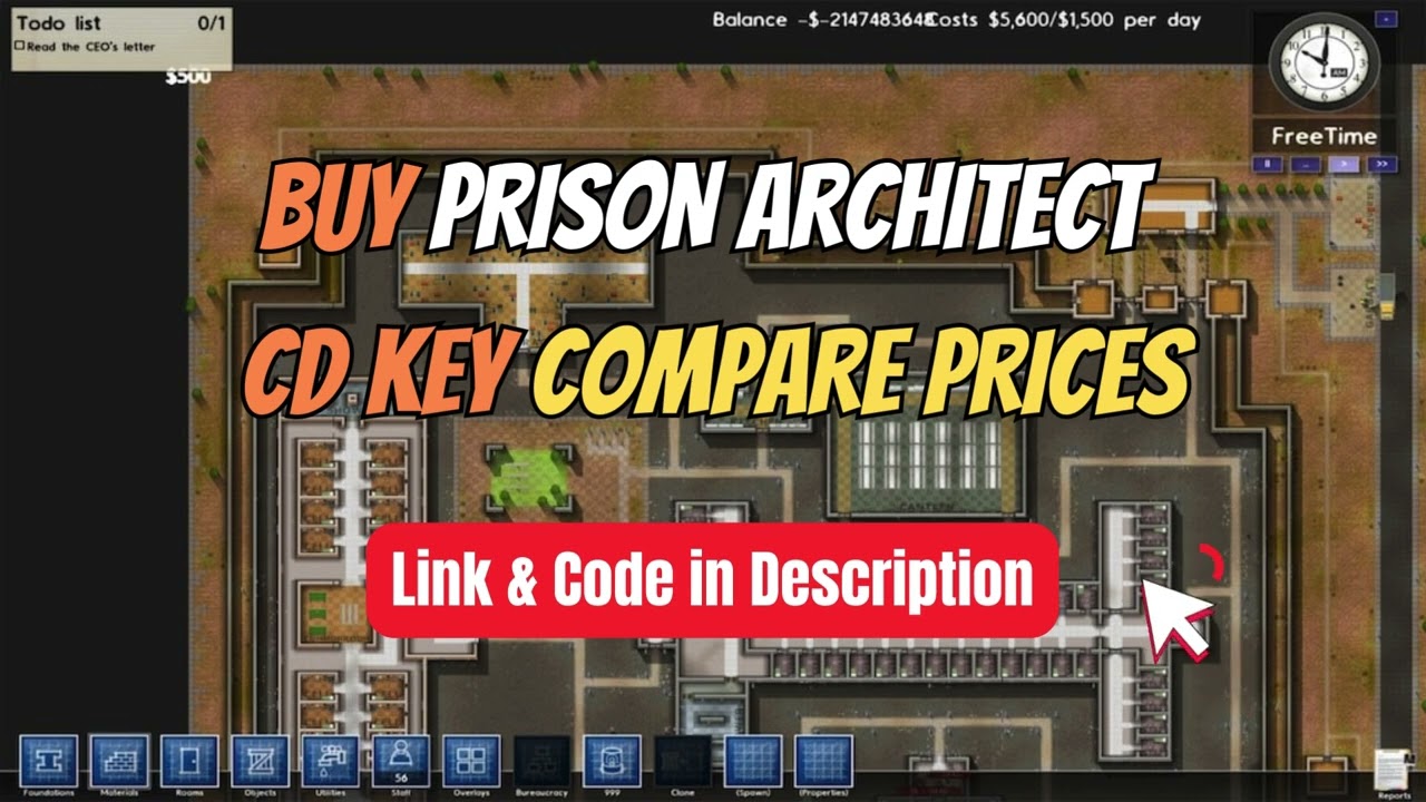 Buy Prison Architect CD Key – Compare Prices 🏷️ Best Price