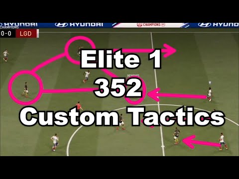 Why The 352 Got Me Elite 1 In Fut Champions - Custom Tactics and Instructions