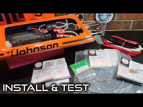 Counter Rotating .130 to 4mm Flexcable Install & Test Run - Twin Motor Deltaforce 29