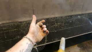 Grit Blasting Narrow Boat | SandBlasting canal house sand blasted