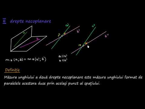 The angle of two straight lines in space | Lectii-Virtuale.ro