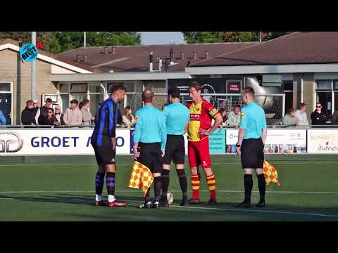 Einde nacompetitie HSV Heiloo na verlies tegen JVC (9 juni 2023)