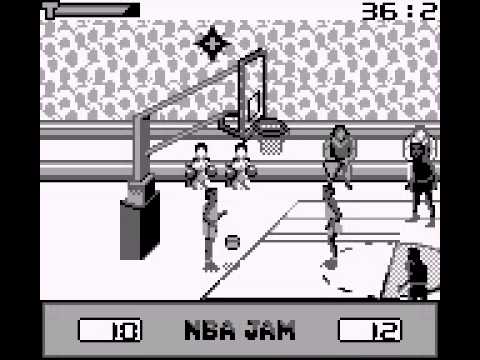 NBA in the Zone 2000 Game Boy