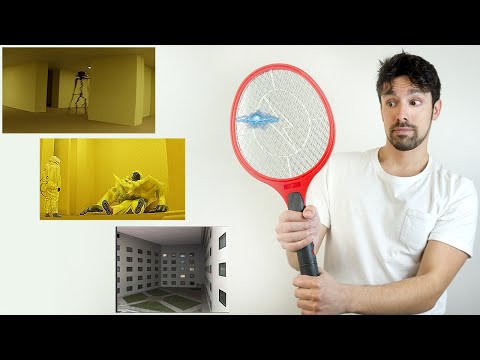 How the sounds of The Backrooms were made (found ASMR footage)