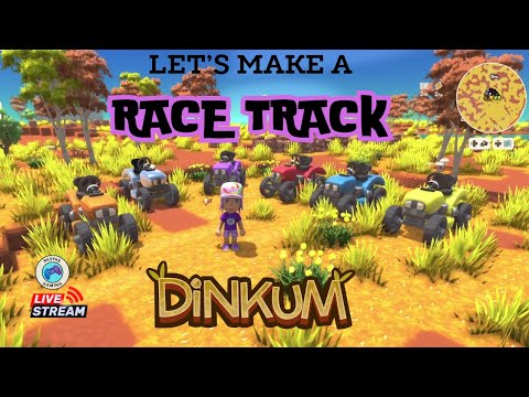 🔴 [LIVE] Let's make a race track! | Dinkum #dinkum   #rileyksgaming
