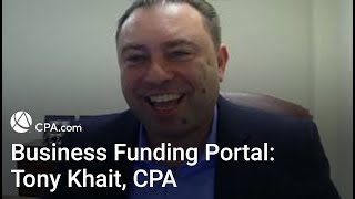 Business Funding Portal: Tony Khait, CPA
