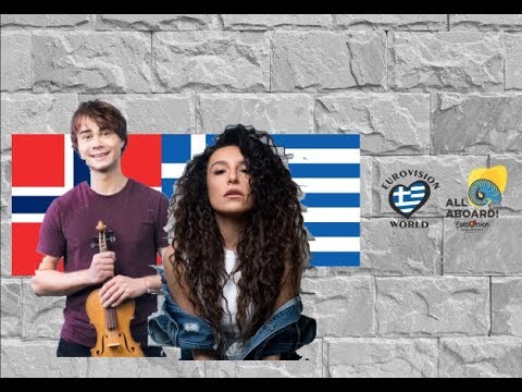 EUROVISION 2018: YIANNA TERZI AND ALEXANDER RYBAK SEND A MESSAGE TO ISRAEL