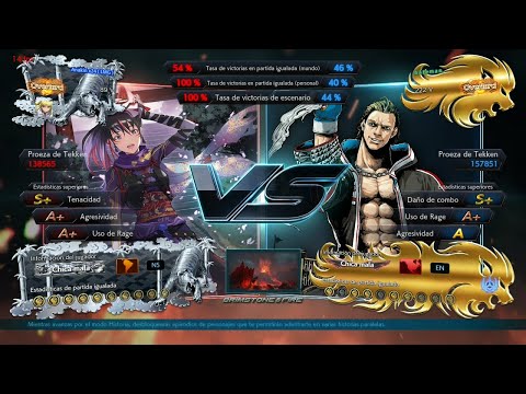 230_6 Kunimitsu (Anakin x24) vs (bateman) Steve - Tekken 7 Online sin Grafica Rank a Genbu