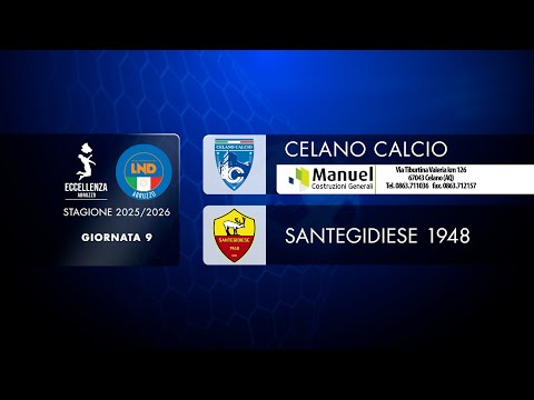 Abruzzo Excellence | Matchday 9: Celano - Santegidiese (1-4)