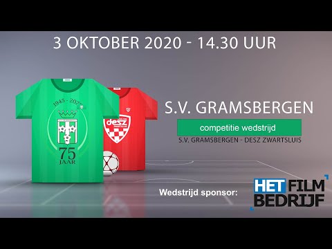Samenvatting SV Gramsbergen - Desz | Competitie 03-10-'20