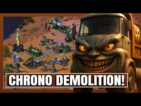 I Used the Chronosphere to Launch Demolition Trucks Across the Map! | Red Alert 2 Kibris (5 vs 1)